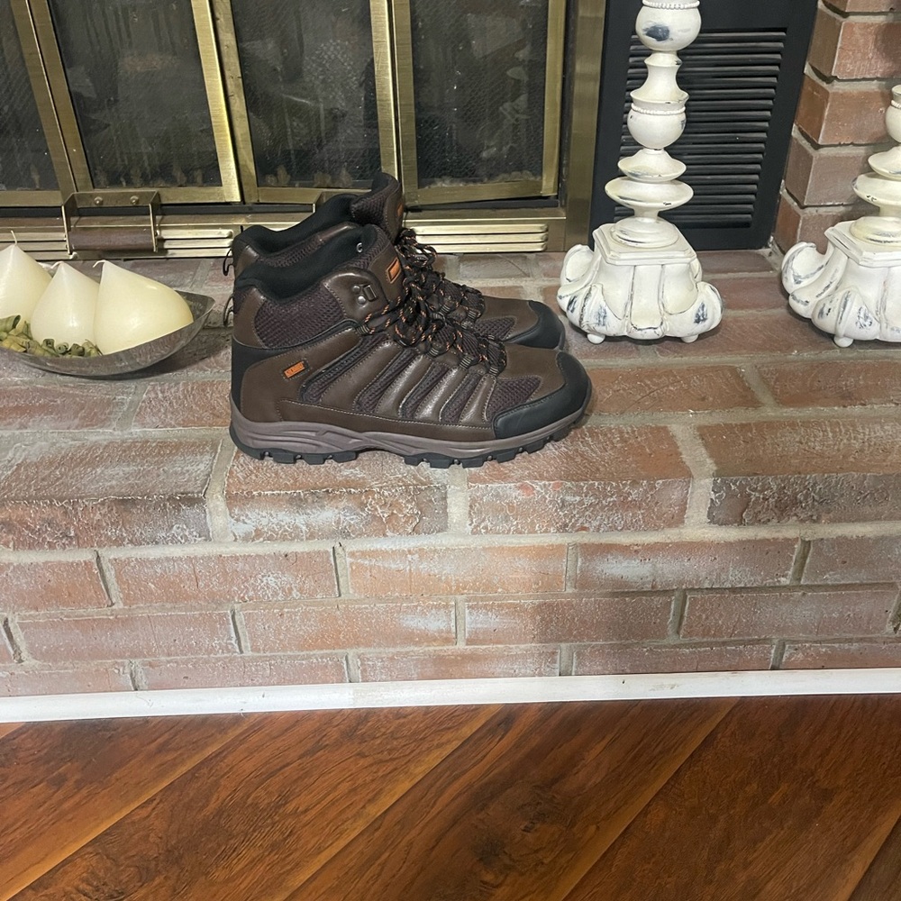 Khombu Dark Brown Men's Boots
